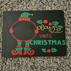 Christmas Elf Countdown Chalkboard- NEW